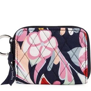 Vera Bradley Cotton RFID Petite Zip-Around Wallet - One Size / Mod Paisley × 1